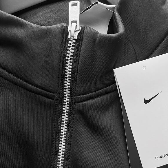 Nike Oversized Therma Fit Pullover 1/2 Zip Long Sleeve Training Jacket Top Large - Picture 8 of 11